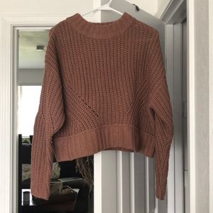 Brand new cropped sweater